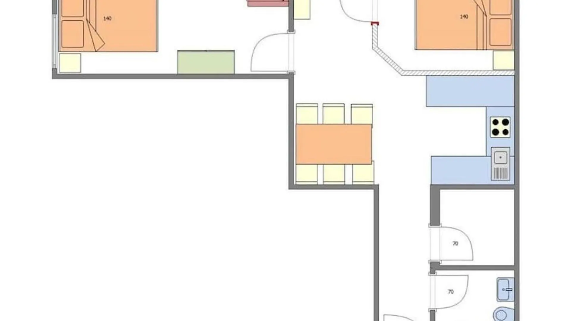 Wooden Design 2Bdr Apartment Near Eden Garden Prague
